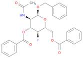 α-D-Glucopyranoside, phenylmethyl 2-(acetylamino)-2,4-dideoxy-4-fluoro-, 3,6-dibenzoate