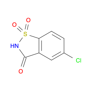 1,2-Benzisothiazol-3(2H)-one, 5-chloro-, 1,1-dioxide