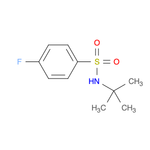 Benzenesulfonamide, N-(1,1-dimethylethyl)-4-fluoro-