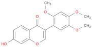 4H-1-Benzopyran-4-one, 7-hydroxy-3-(2,4,5-trimethoxyphenyl)-