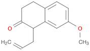 2(1H)-Naphthalenone, 3,4-dihydro-7-methoxy-1-(2-propen-1-yl)-