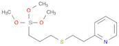 Pyridine, 2-[2-[[3-(trimethoxysilyl)propyl]thio]ethyl]-