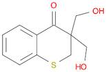 4H-1-Benzothiopyran-4-one, 2,3-dihydro-3,3-bis(hydroxymethyl)-