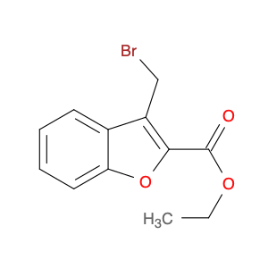 2-Benzofurancarboxylic acid, 3-(bromomethyl)-, ethyl ester