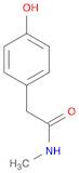 Benzeneacetamide, 4-hydroxy-N-methyl-