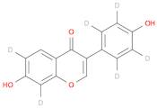 4H-1-Benzopyran-4-one-6,8-d2, 7-hydroxy-3-(4-hydroxyphenyl-2,3,5,6-d4)-