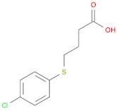 Butanoic acid, 4-[(4-chlorophenyl)thio]-