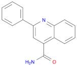 4-Quinolinecarboxamide, 2-phenyl-