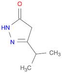 3H-Pyrazol-3-one, 2,4-dihydro-5-(1-methylethyl)-