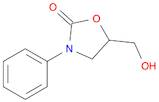 2-Oxazolidinone, 5-(hydroxymethyl)-3-phenyl-