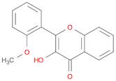 4H-1-Benzopyran-4-one, 3-hydroxy-2-(2-methoxyphenyl)-