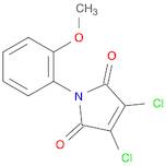 1H-Pyrrole-2,5-dione, 3,4-dichloro-1-(2-methoxyphenyl)-