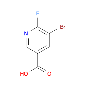 3-Pyridinecarboxylic acid, 5-bromo-6-fluoro-