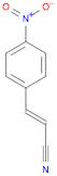 2-Propenenitrile, 3-(4-nitrophenyl)-, (2E)-