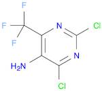 5-Pyrimidinamine, 2,4-dichloro-6-(trifluoromethyl)-