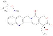 1H-Pyrano[3',4':6,7]indolizino[1,2-b]quinoline-11-carboxaldehyde, 4-ethyl-3,4,12,14-tetrahydro-4...