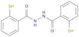 Benzoic acid, 2-mercapto-, 2-(2-mercaptobenzoyl)hydrazide