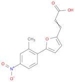 2-Propenoic acid, 3-[5-(2-methyl-4-nitrophenyl)-2-furanyl]-