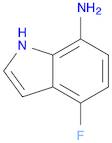 1H-Indol-7-amine, 4-fluoro-