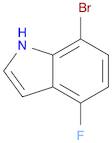 1H-Indole, 7-bromo-4-fluoro-