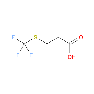 Propanoic acid, 3-[(trifluoromethyl)thio]-