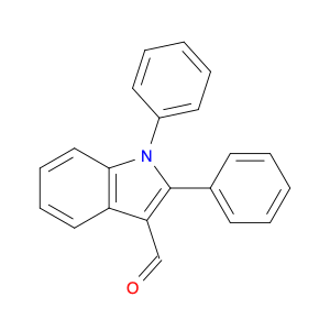 1H-Indole-3-carboxaldehyde, 1,2-diphenyl-