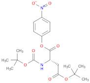 L-Aspartic acid, N-[(1,1-dimethylethoxy)carbonyl]-, 4-(1,1-dimethylethyl) 1-(4-nitrophenyl) ester