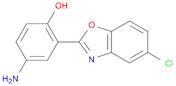 Phenol, 4-amino-2-(5-chloro-2-benzoxazolyl)-