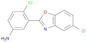 Benzenamine, 4-chloro-3-(5-chloro-2-benzoxazolyl)-