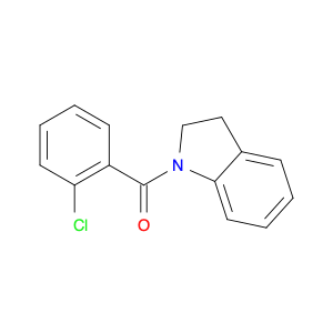 Methanone, (2-chlorophenyl)(2,3-dihydro-1H-indol-1-yl)-