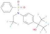 Benzenesulfonamide, N-(2,2,2-trifluoroethyl)-N-[4-[2,2,2-trifluoro-1-hydroxy-1-(trifluoromethyl)...