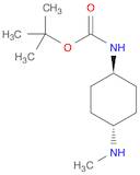 Carbamic acid, [trans-4-(methylamino)cyclohexyl]-, 1,1-dimethylethyl ester (9CI)