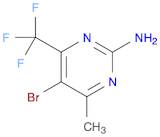 2-Pyrimidinamine, 5-bromo-4-methyl-6-(trifluoromethyl)-