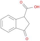 1H-Indene-1-carboxylic acid, 2,3-dihydro-3-oxo-