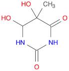 2,4(1H,3H)-Pyrimidinedione, dihydro-5,6-dihydroxy-5-methyl-