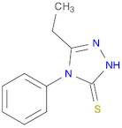 3H-1,2,4-Triazole-3-thione, 5-ethyl-2,4-dihydro-4-phenyl-