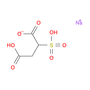 Butanedioic acid, 2-sulfo-, sodium salt (1:1)