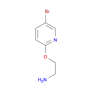 Ethanamine, 2-[(5-bromo-2-pyridinyl)oxy]-