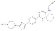 Benzamide, N-[1-[[(cyanomethyl)amino]carbonyl]cyclohexyl]-4-[2-(4-methyl-1-piperazinyl)-4-thiazo...