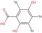 Benzoic-2,4,5-d3 acid, 3,6-dihydroxy- (9CI)