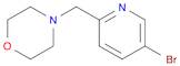 MORPHOLINE, 4-[(5-BROMO-2-PYRIDINYL)METHYL]-