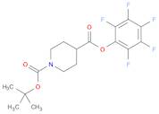 1,4-Piperidinedicarboxylic acid, 1-(1,1-dimethylethyl) 4-(2,3,4,5,6-pentafluorophenyl) ester