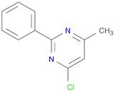 Pyrimidine, 4-chloro-6-methyl-2-phenyl-