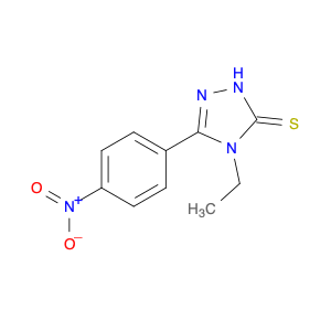 3H-1,2,4-Triazole-3-thione, 4-ethyl-2,4-dihydro-5-(4-nitrophenyl)-