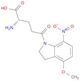 1H-Indole-1-pentanoic acid, α-amino-2,3-dihydro-4-methoxy-7-nitro-δ-oxo-, (αS)-