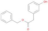 Benzeneacetic acid, 3-hydroxy-, phenylmethyl ester