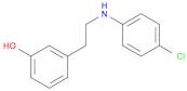 Phenol, 3-[2-[(4-chlorophenyl)amino]ethyl]-