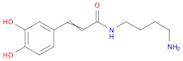 2-Propenamide, N-(4-aminobutyl)-3-(3,4-dihydroxyphenyl)-