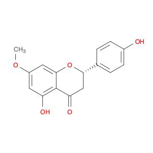 4H-1-Benzopyran-4-one, 2,3-dihydro-5-hydroxy-2-(4-hydroxyphenyl)-7-methoxy-, (2S)-