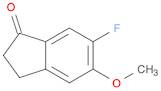 1H-Inden-1-one, 6-fluoro-2,3-dihydro-5-methoxy-